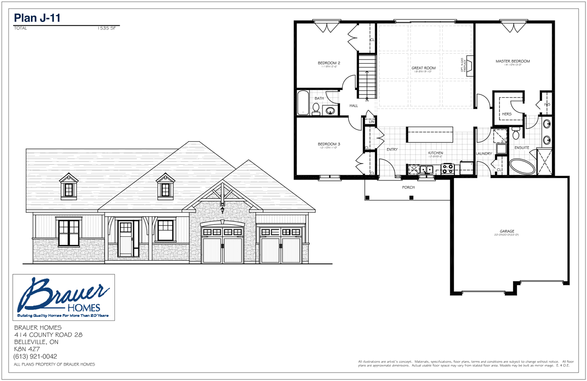 Brauer Build Plan J-11