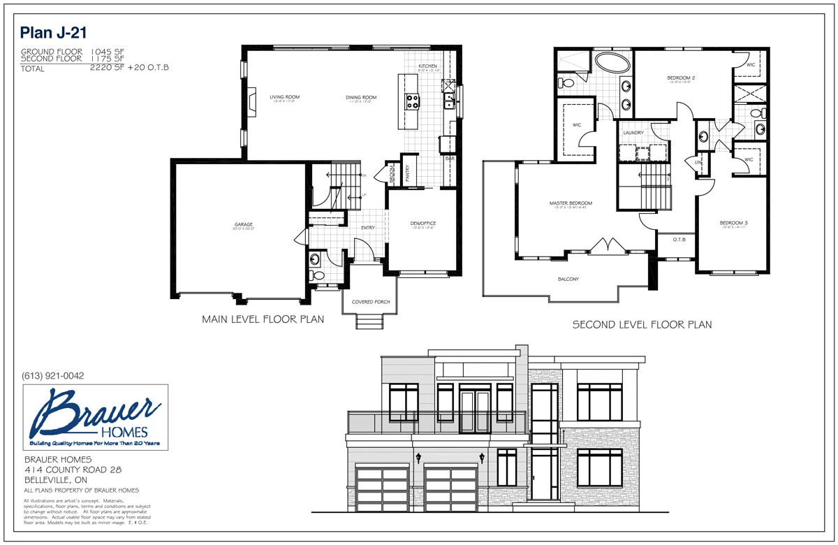 Brauer Build Plan J-21