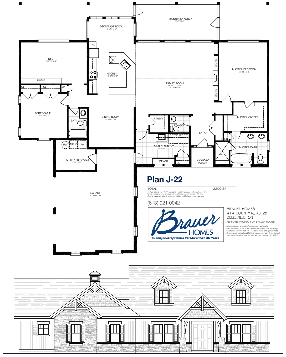 Brauer Build Plan J-22