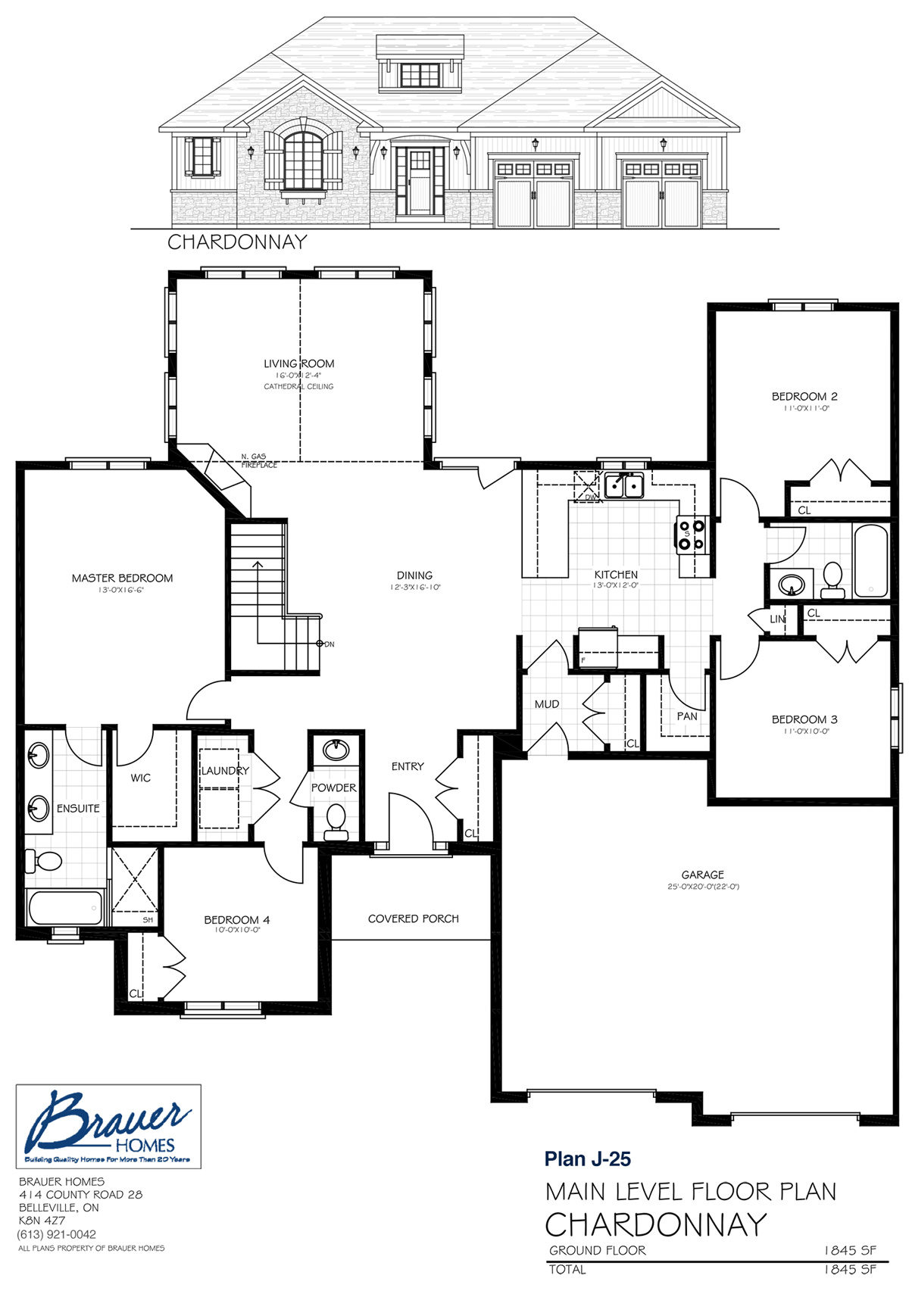 Brauer Build Plan J-25