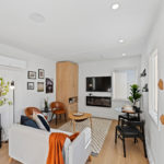 Brauer Living Pods - Living/Dining Room TV and Fireplace 3