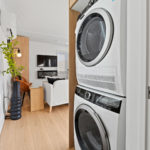 Brauer Living Pods - Laundry and Living Room